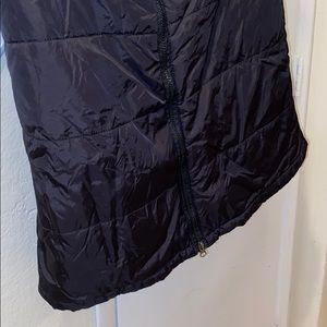 Quilted Long Down puffer skirt